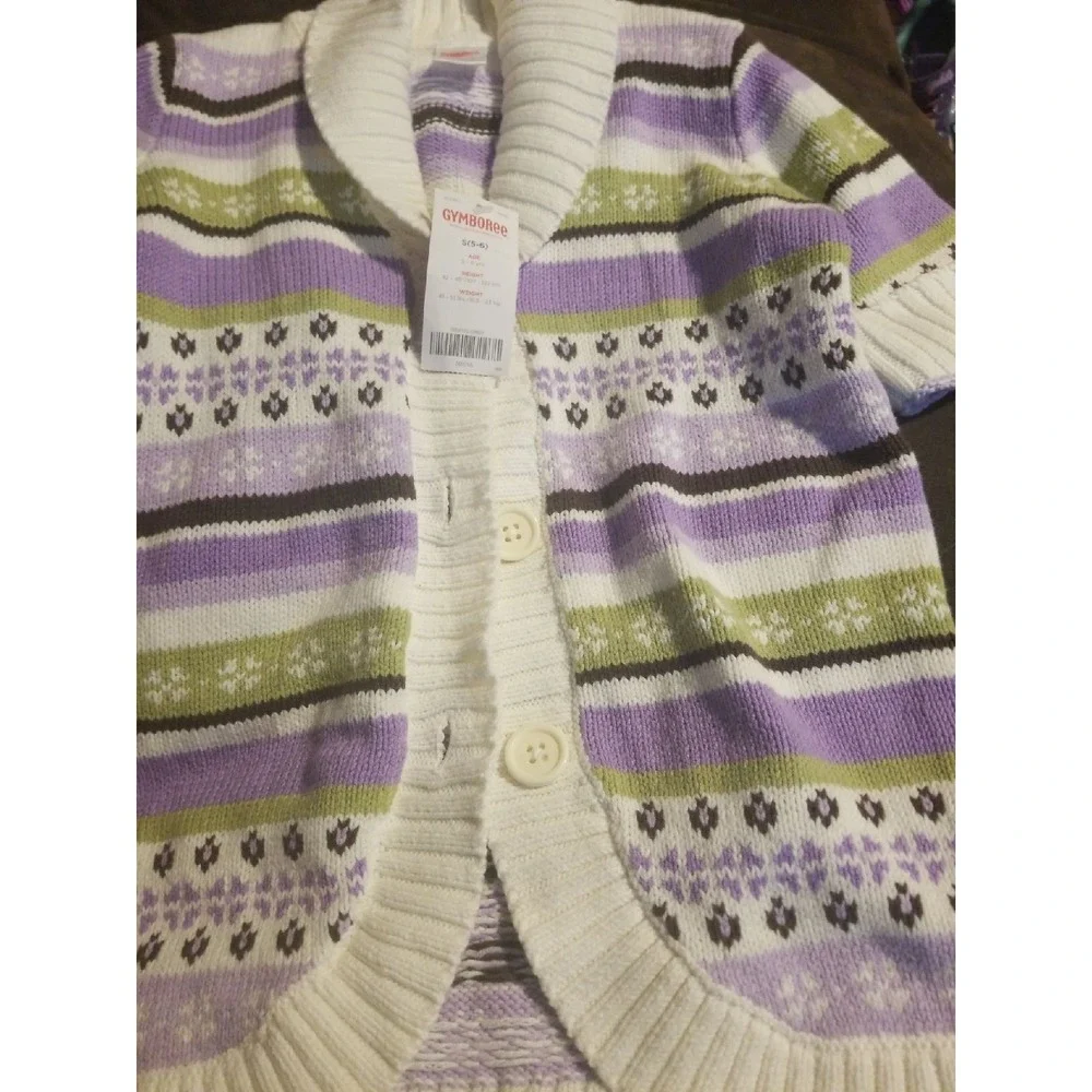 Gymboree cowgirls at‎ heart sweater 5 6 nwt